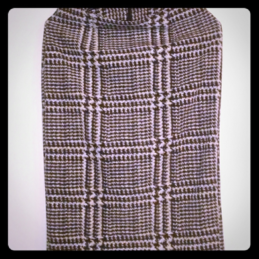 French patterned Pencil Skirt